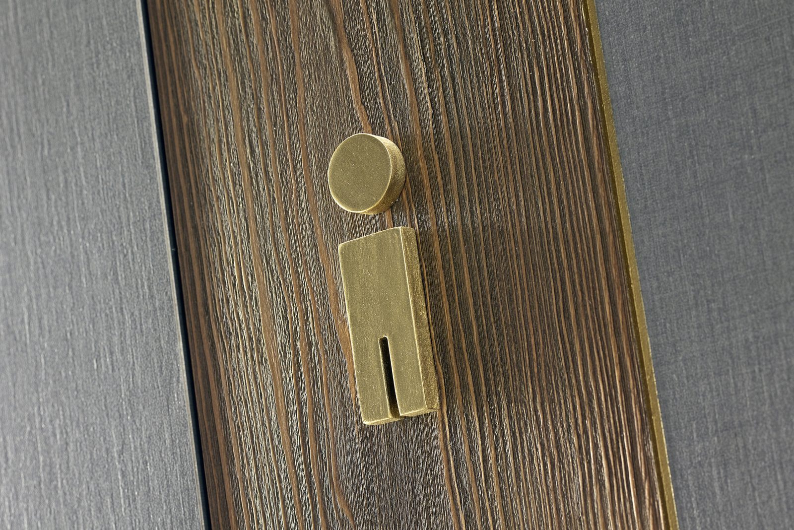 Toilet door signage in Greenside building, Edinburgh